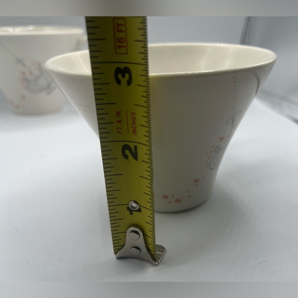 Rare 2 Cups MCM Impromptu Iroquois by Ben Seibel Jardinieres Made In USA Retro - Picture 10 of 10